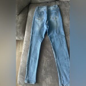 Fashion Nova Light Blue Skinny Jeans